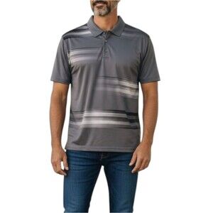 Pro Tour Men's Gray Golf Polo